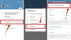 Уведомления «Telegram»: как отключить и включить звук
