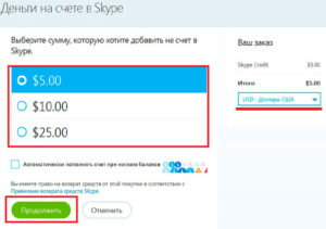 Для чего и как вносить денежные средства на Skype