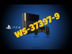 Решение ошибки WS-37397-9 на PS4