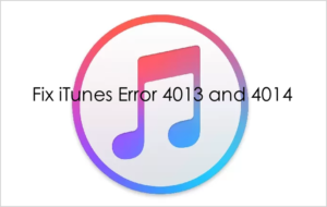 Устранение ошибки 4013 в iTunes