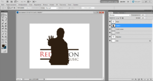 Создание логотипа в Фотошопе