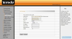 Как настроить роутер Tenda