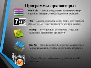 Рейтинг лучших архиваторов для Windows