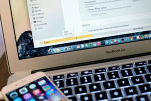 Копирование фото и фильмов на MacBook