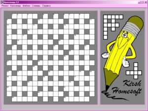 Создание кроссвордов в Word