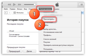 Инструкция по отмене покупки в iTunes