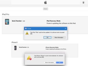 Методы устранения ошибки 21 в iTunes при восстановлении прошивки iPhone