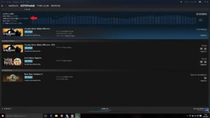 Скачивание игр в Steam