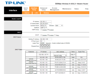 Настройка роутера TP-LINK TD-W8151N для работы с Ростелекомом