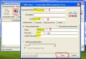 Как настроить Cisco VPN Client в Windows 10 и Windows 7