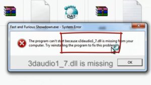 Ошибки файла «X3DAudio1_7.dll»: почему появляются и как исправить
