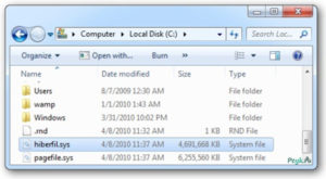 Гибернация и спящий режим в Windows – удаляем файл hiberfil.sys