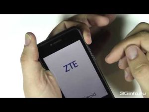 Прошивка телефона, смартфона и планшета ZTE