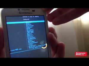 Как самостоятельно прошить смартфон Lenovo?