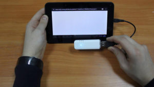 Подключение USB-модема к планшету на базе Андроид