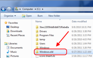 Как удалить папку Windows.old и можно ли это делать