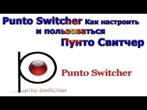 Как пользоваться Punto Switcher