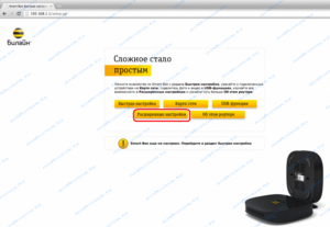 Как настроить роутер Smart Box от Билайн?