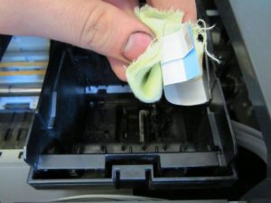 Чистка печатающей головки принтера Epson