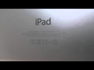 Как узнать модель iPad?