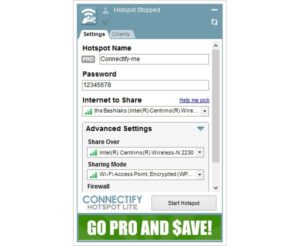 Connectify – настройка и раздача Wi-Fi в пару кликов