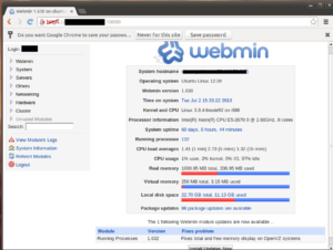 Правильная установка Webmin Ubuntu Server