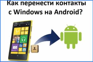Перенос контактов с Windows Phone на другие устройства