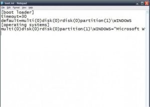Файл BOOT.INI: для чего он нужен, где его найти и как отредактировать