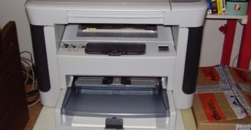 Сканирование с помощью принтера HP LaserJet M1120