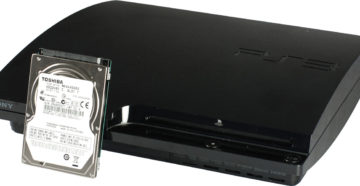 Замена жесткого диска в Sony PlayStation 3