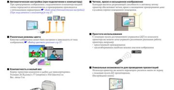 Инструкция по настройке проектора