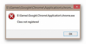Решение ошибки «Класс не зарегистрирован»