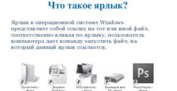 Для чего используются ярлыки в ОС Windows