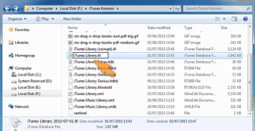 Способы устранения ошибки с файлом Library.itl в Tunes