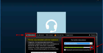Настройка микрофона, звука и камеры в Skype