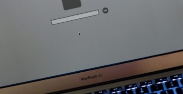 Установка пароля на Macbook