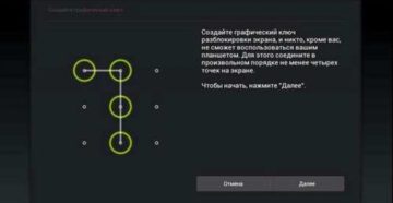 Разблокировка Android, если графический пароль забыт