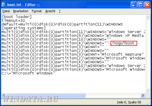 Файл BOOT.INI: для чего он нужен, где его найти и как отредактировать