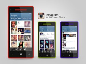 Установка Instagram для Windows Phone
