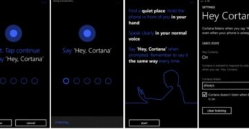 Как включается Cortana на Windows Phone