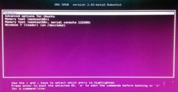 Быстрое восстановление загрузчика Grub в Ubuntu