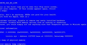 Почему появляется «Синий экран смерти», как его убрать и что означают коды ошибок