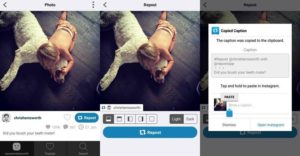 Как репостнуть фото из Instagram на iPhone