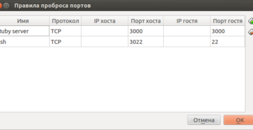 Как выполнить проброс портов в Ubuntu Server