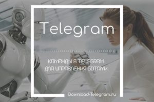 Команды в «Telegram»: управление ботами