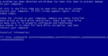Как на Windows избавиться от синего экрана с ошибкой 0x0000007B