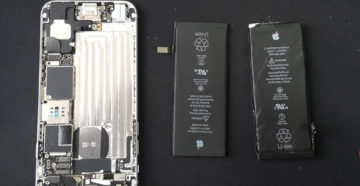 Замена батареи на iPhone 5 и его модификаций