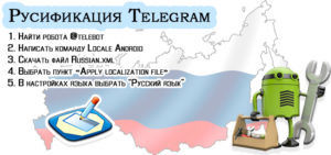 Русификация «Telegram» на Android